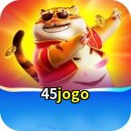 Imagem promocional da 45jogo mostrando a plataforma e suas vantagens